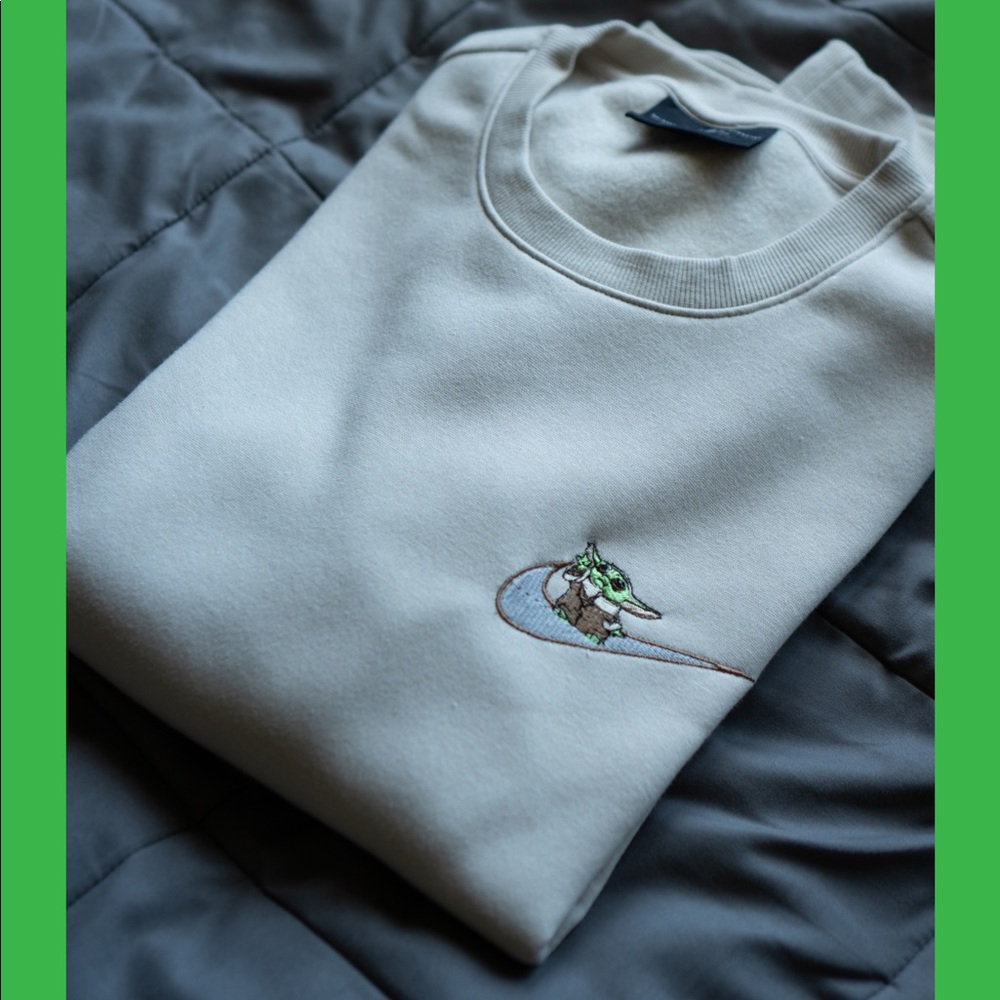 Baby Yoda Nike Sweatshirt